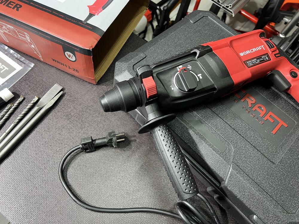 Перфоратор WORCRAFT WRH13-26 Скидка в описании 1250 Вт 3.2 Дж