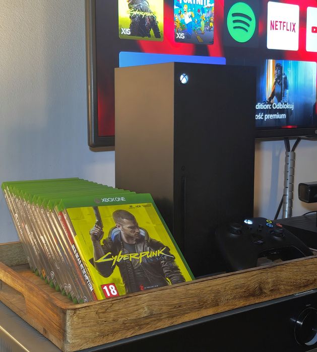 Xbox series X + pad + 14 gier