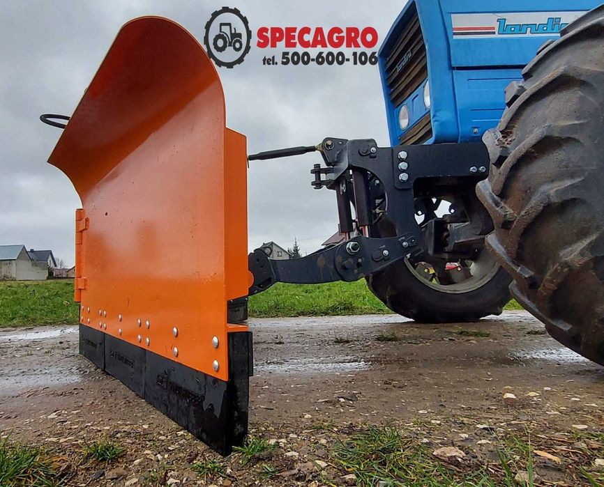 Pług do śniegu komunalny prosty 2,6m pług śnieżny Promocja od ręki