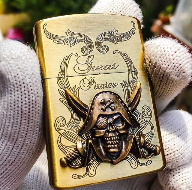 Запальничка Zippo Great Pirates бензинова нова в коробці