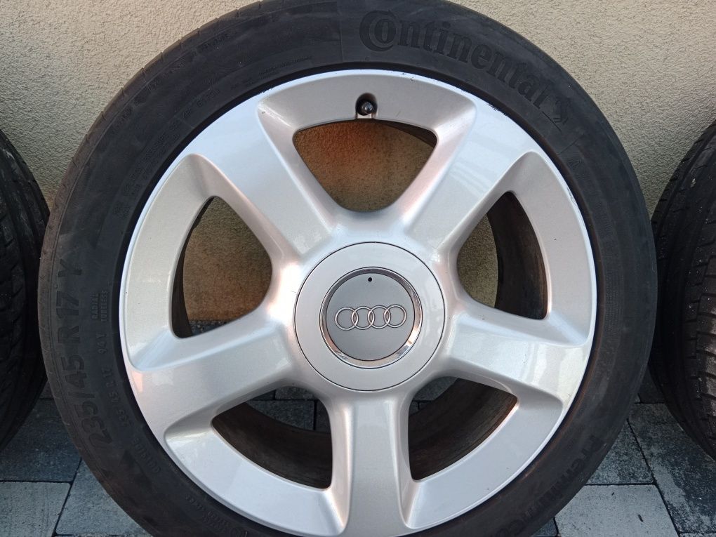 Felgi aluminiowe r 17 Audi oryginalne 7,5 Jx17 H2 ET 45