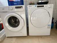 Máquinas lavar e secar roupa