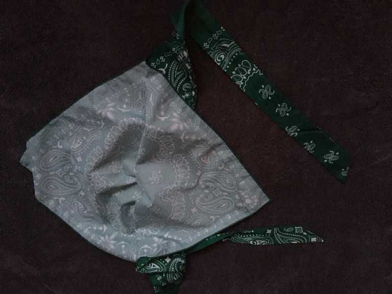 Miss green thumb bandamka sexi chika top wiązany XS lato