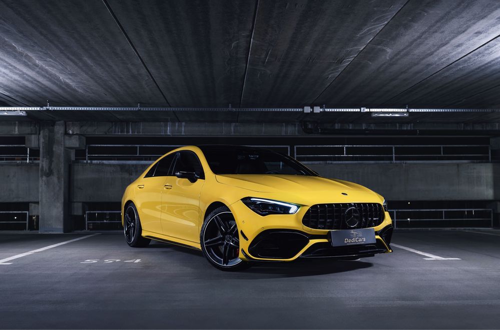 Wynajem samochodu Mercedes CLA 45s wydech MGmotorsport