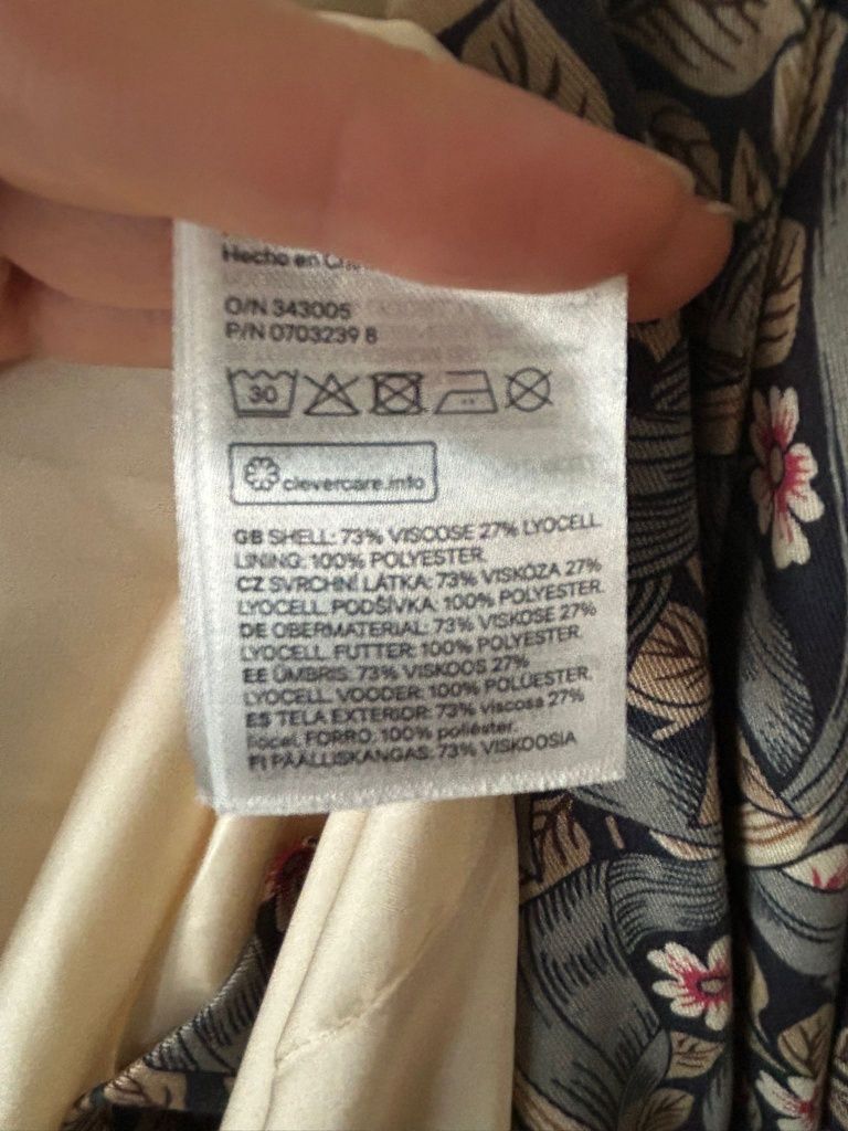Marynarka żakiet Morris dla h&m z wiskozy + jedwab jak nowa zara 38 M