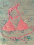 Bikini top cor de salmão n36