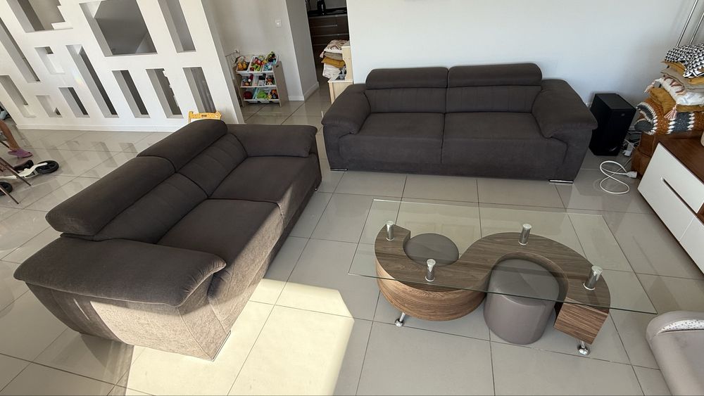 Conhunto sofá 2 e 3 lugares