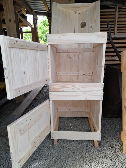 Wędzarnia drewniana 50, 60, 70 cm.