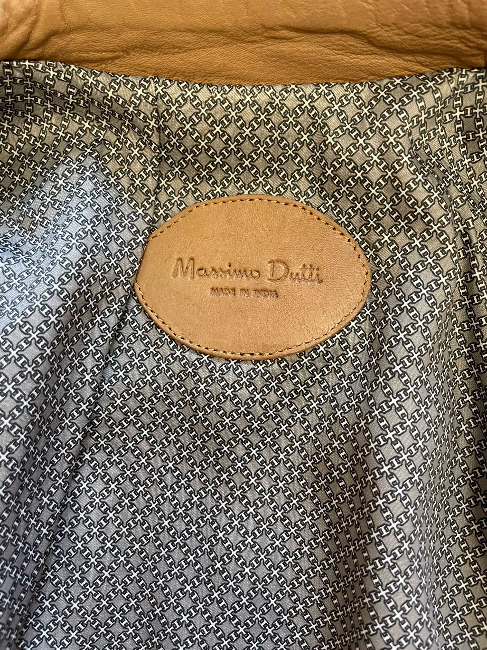 Шкіряна куртка Massimo Dutti