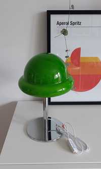 Urocza szklana lampka do salonu grzybek designerska LED USB ostatnia