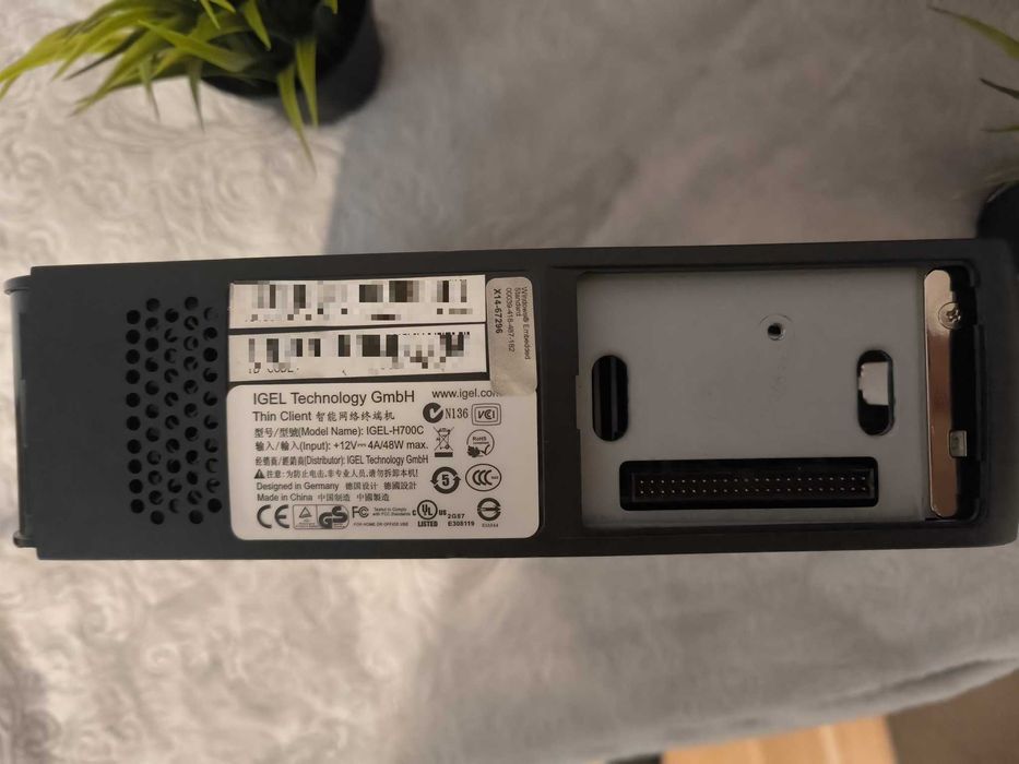 Igel H700C Mini PC zasilanie i kabel HomeAssitant Mini Serwer