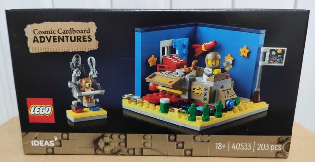 LEGO Ideas Cosmic Cardboard Adventures 40533 Лего айдиас приключения