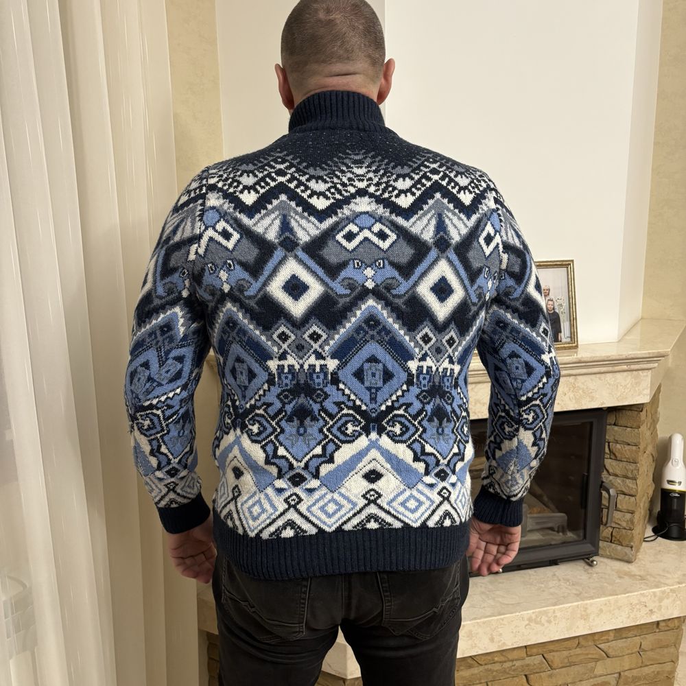 Свитер мужской 54-56, Xl , шерсть, кашемир, новый,  Pulltonic Turkey.