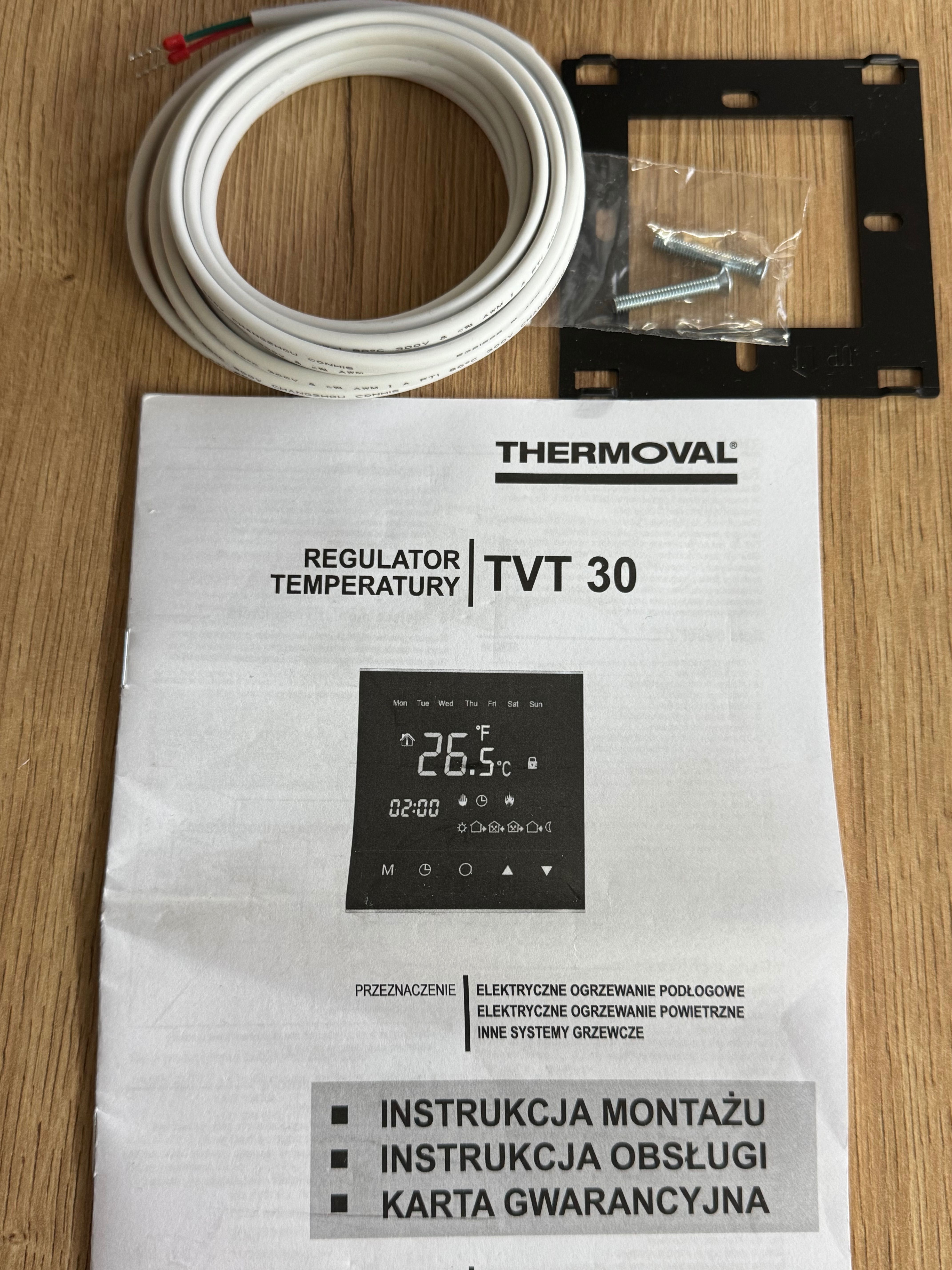 Thermoval Termostat, regulator TVT 30