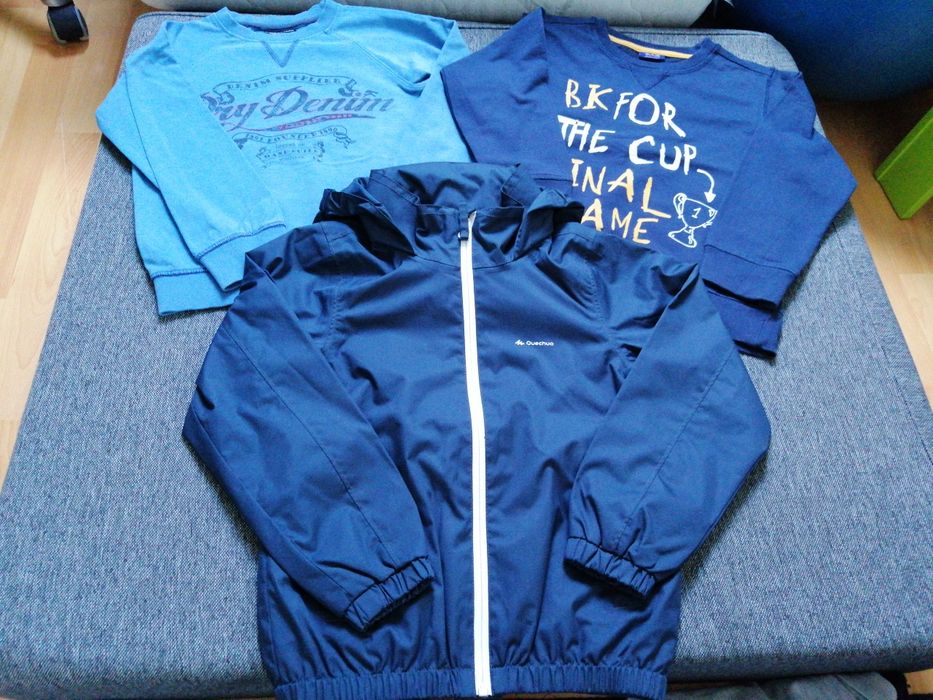 Sweterki bluzki spodnie bluzy 116