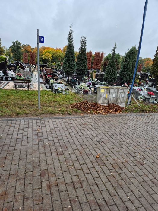 Grób murowany, 2miejscowy na cmentarzu w Legnicy sprzedam