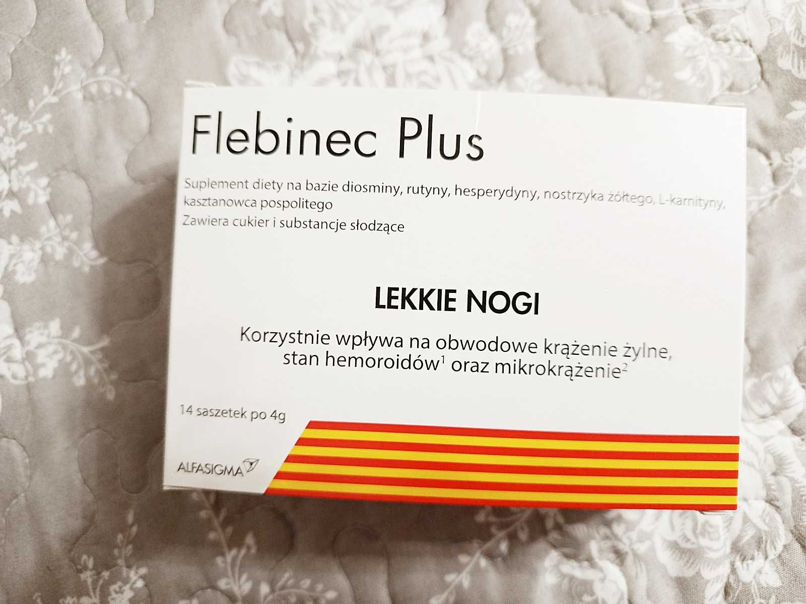 NOWY Flebinec Plus 14 szt. SKUTECZNY na problemy z nogami