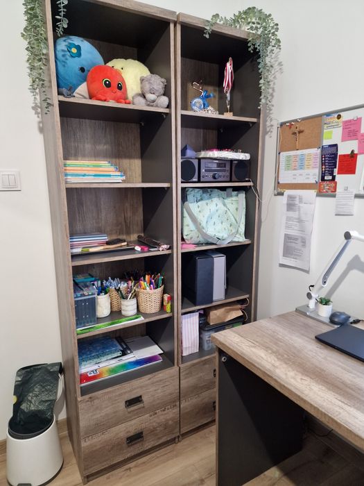 Meble Malcolm Black Red White