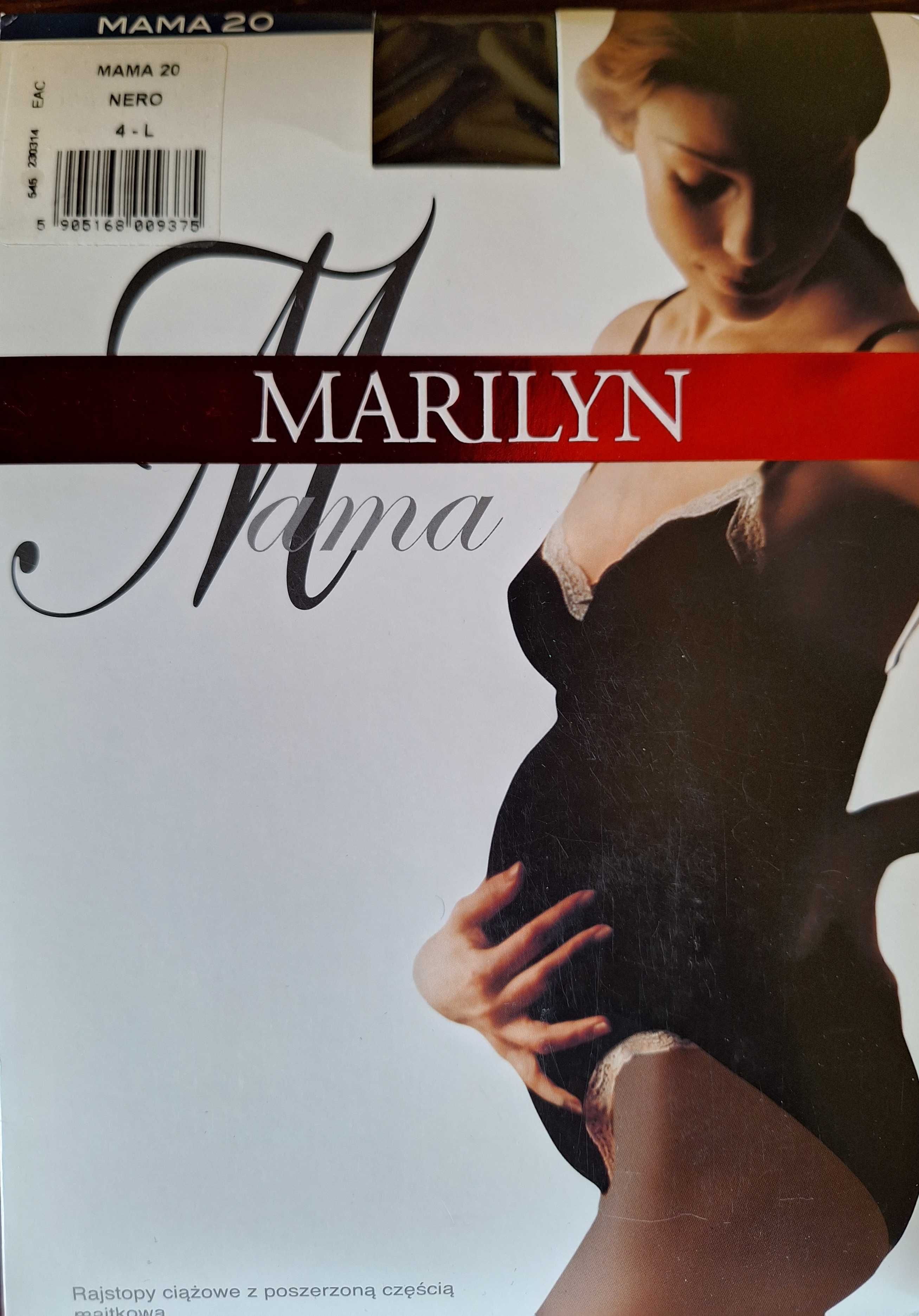 3 pary nowych rajstop ciążowych Marilyn Mama
