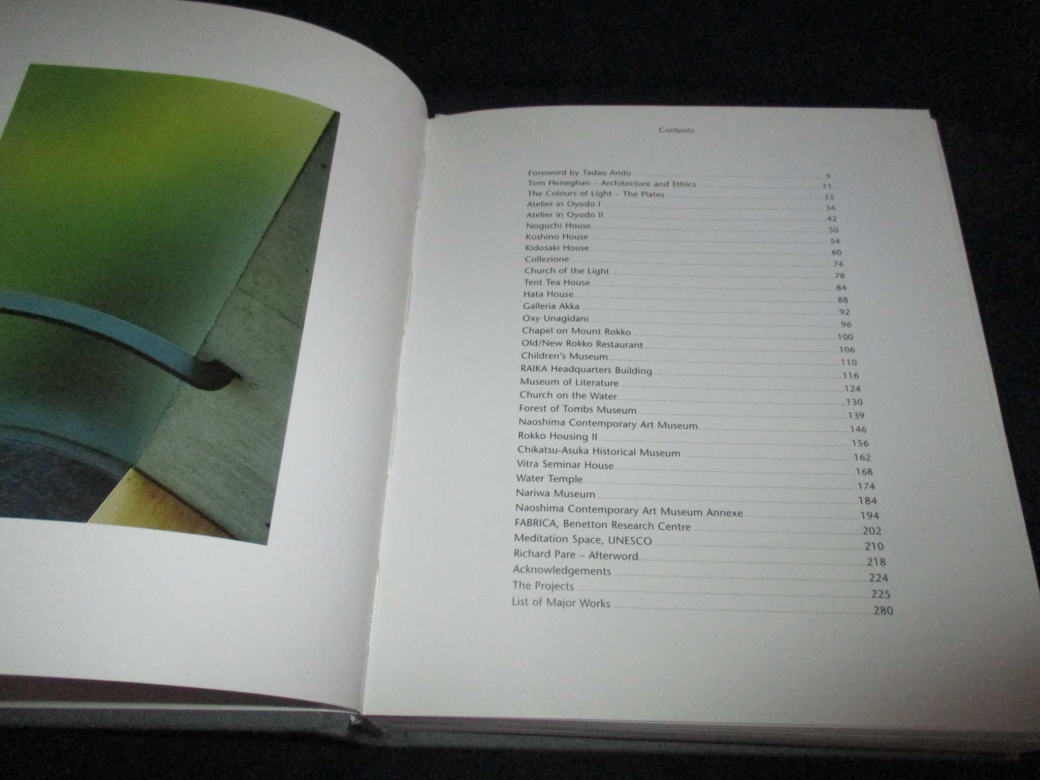 Livro Tadao Ando The Colours of Light Richard Pare