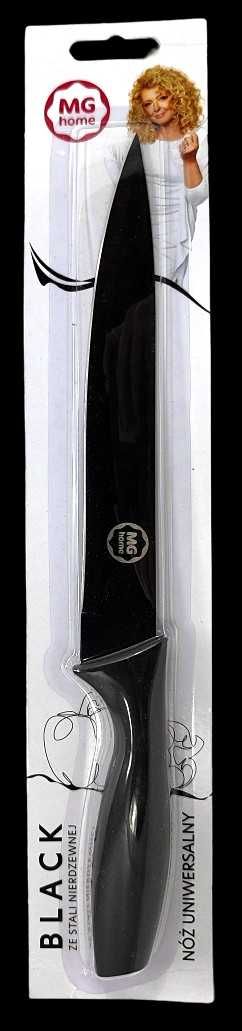 Nóż uniwersalny MG Home - czarny 19 cm