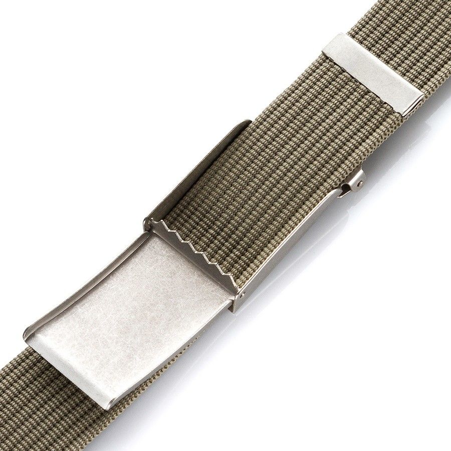 pasek męski parciany khaki paolo peruzzi pw-19-95 cm