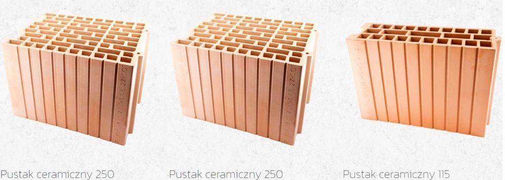 Pustak Ceramiczny, pustaki ceramiczne, pustak, P+W, cegła, kratówka