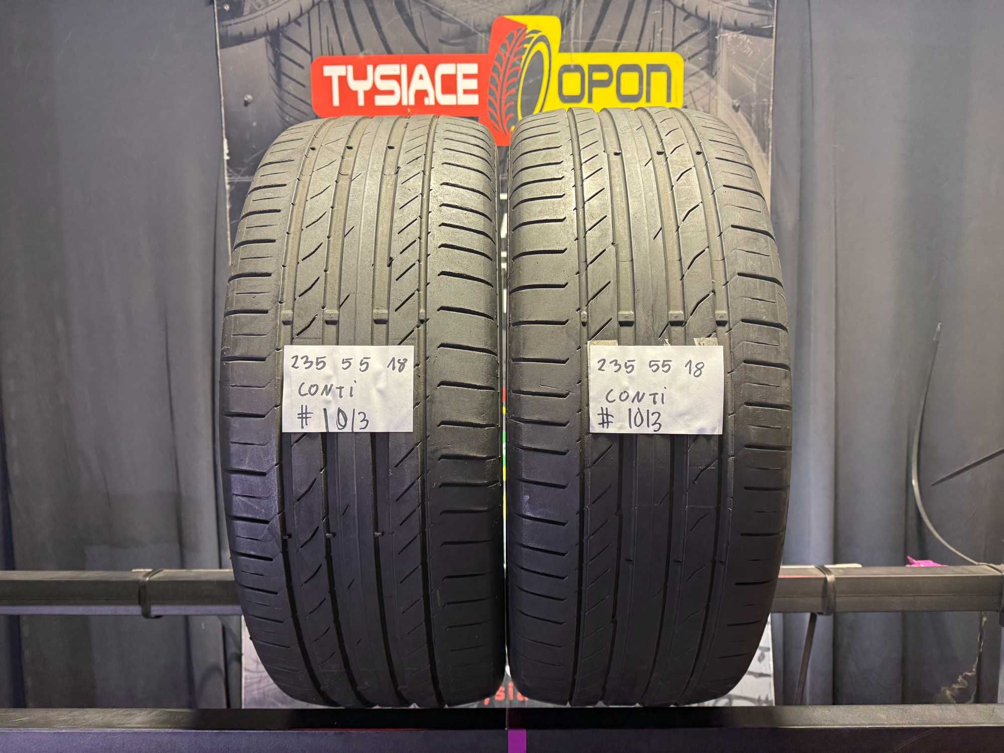 Opony Letnie 235/55/18 CONTINENTAL SPORTCONTACT #1013
