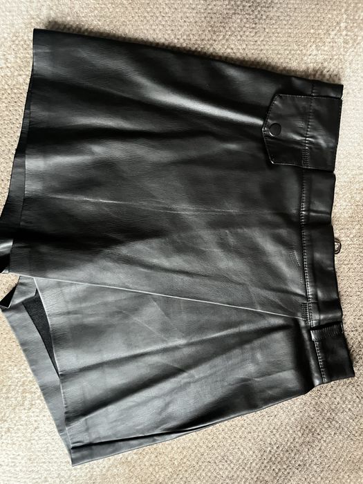 Спідниця - шорти шкіряні