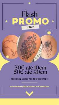 Promoção de tatuagem