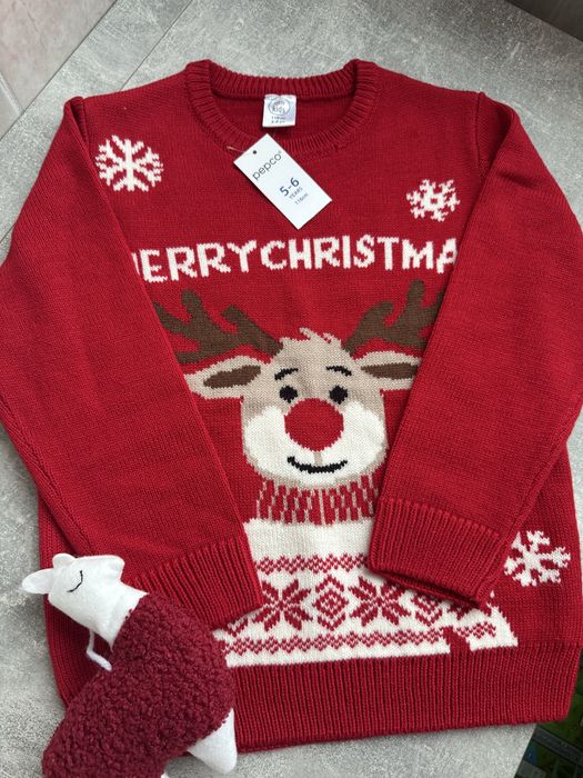 Новорічний светрик 5-6 років