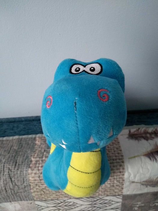 Maskotka pluszowa niebieski Dinozaur