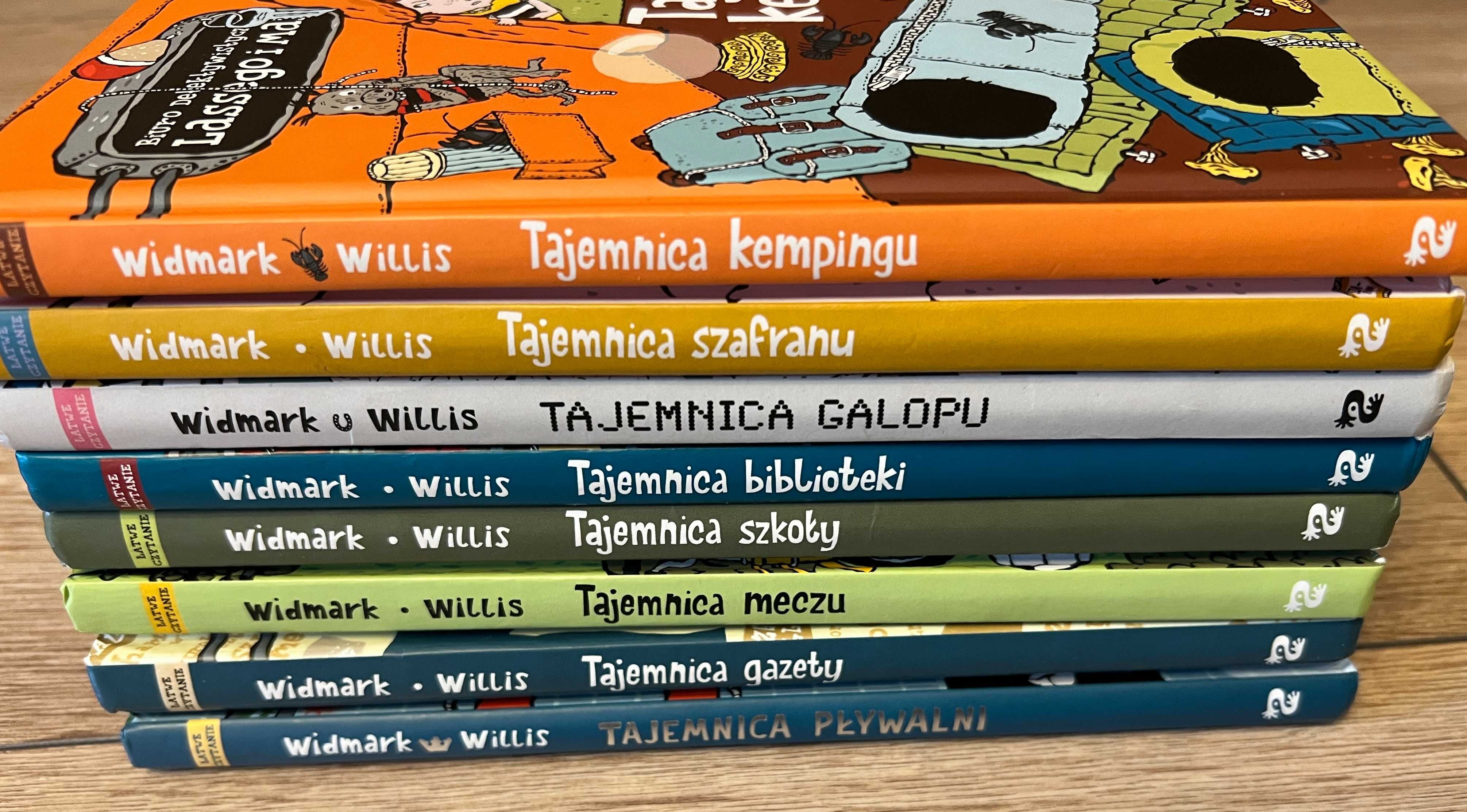 Super Komplet "Tajemnica..." (8 tomów) Widmark & Willis - Stan bdb!