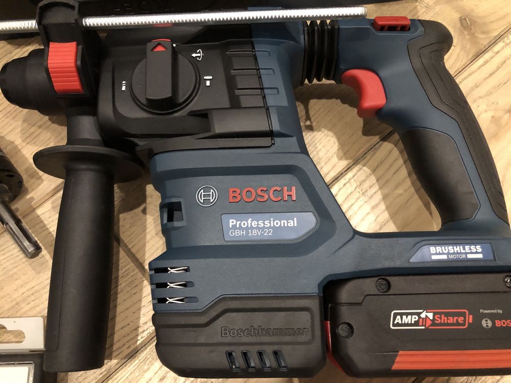 Безщітковий Акум.Перфоратор Bosch GBH 18V-22 (2024 р)