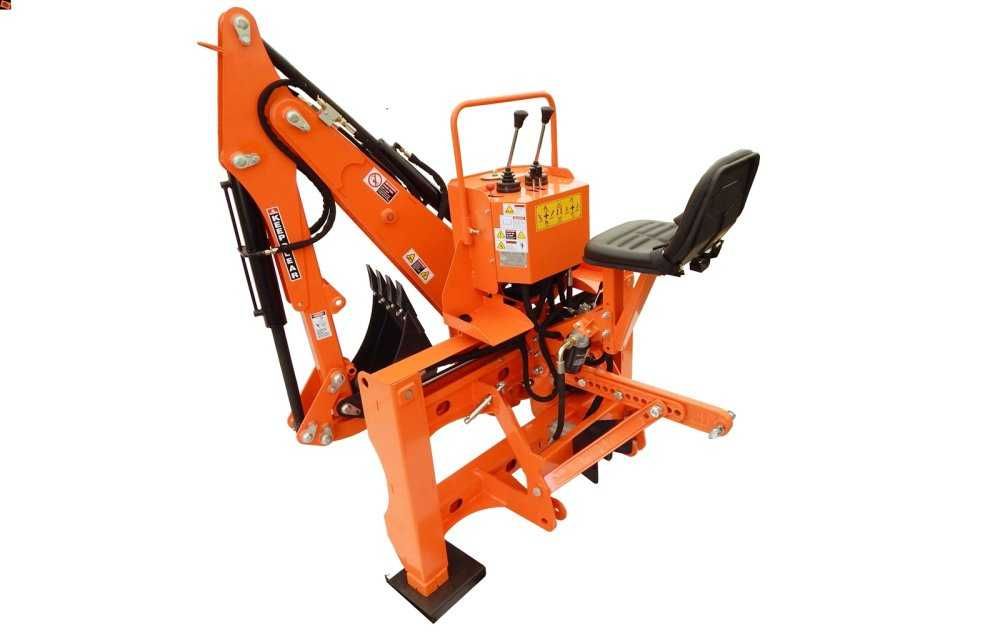 Ramię kopiące do ciągnika Koparka BHMS 95 przesuw Mikrus Troll z pompą