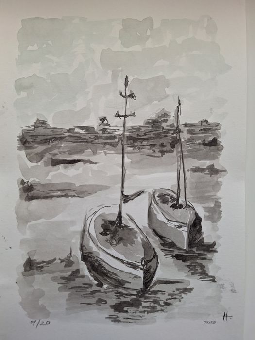 Serigrafia a Tinta da China