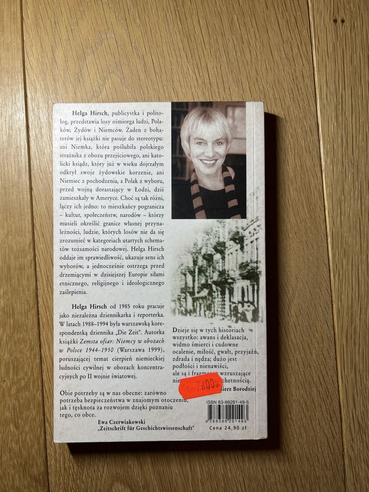 Helga Hirsch Nie mam keine buty o ludziach między Odrą i Wisłą