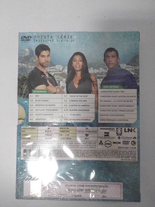 Serie DVD  - Csi Miami - 5ª temporada