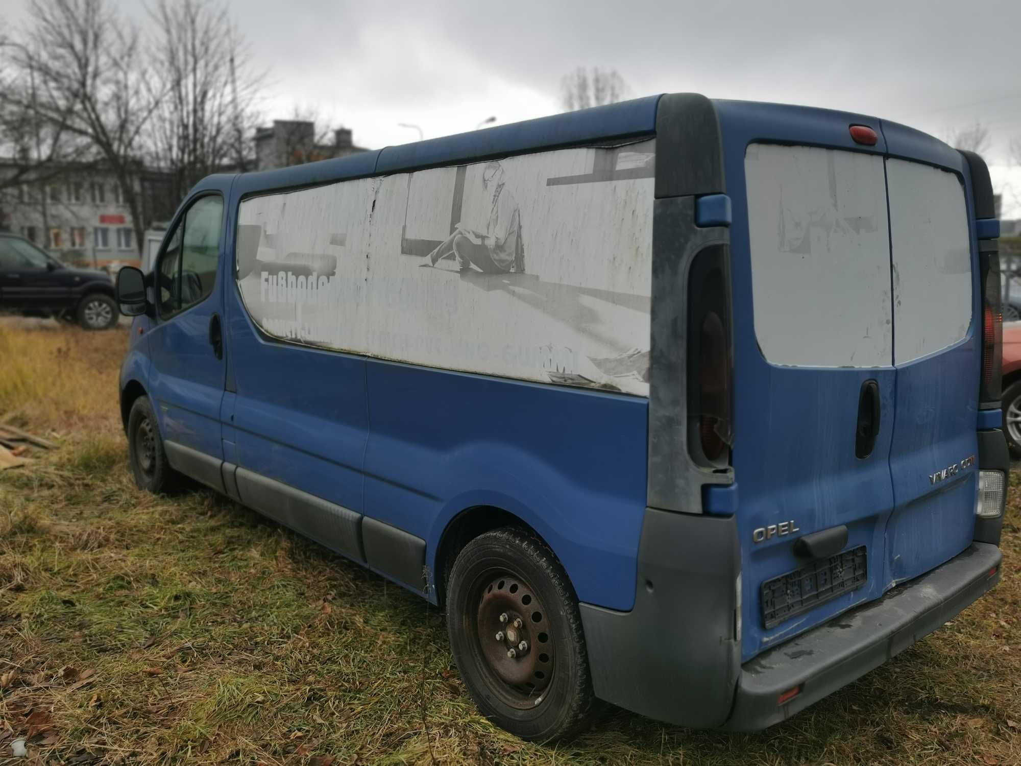 vivaro trafic 2.0 dci wszystkie części