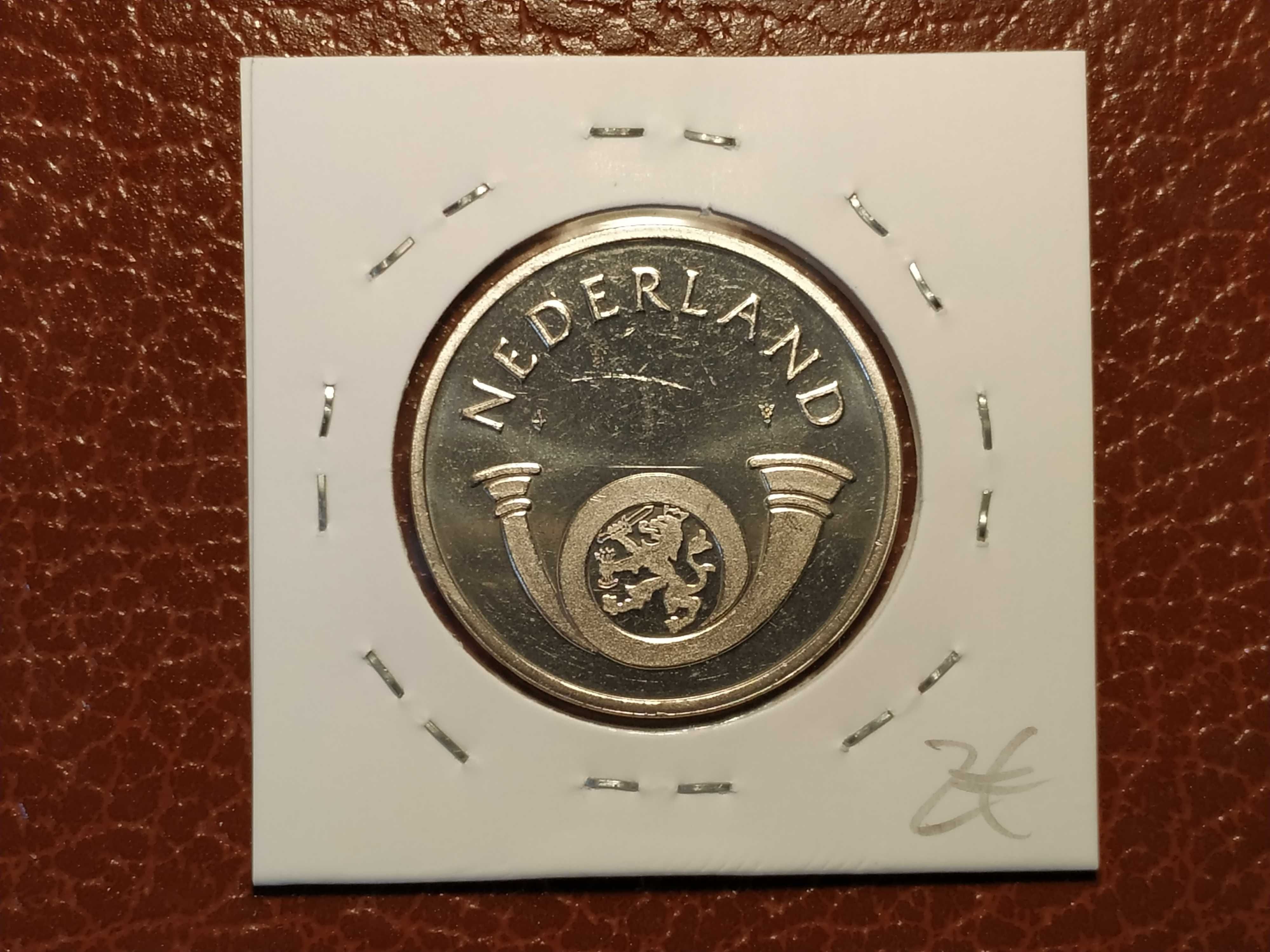 Holanda - medalha/token de 1 gulden de 1998