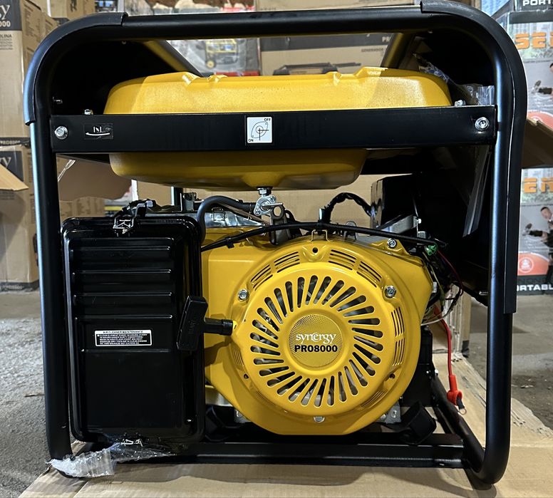 Генератор 6.5 квт/однофазний/мідна обмотка/медь/synergy pro 8000