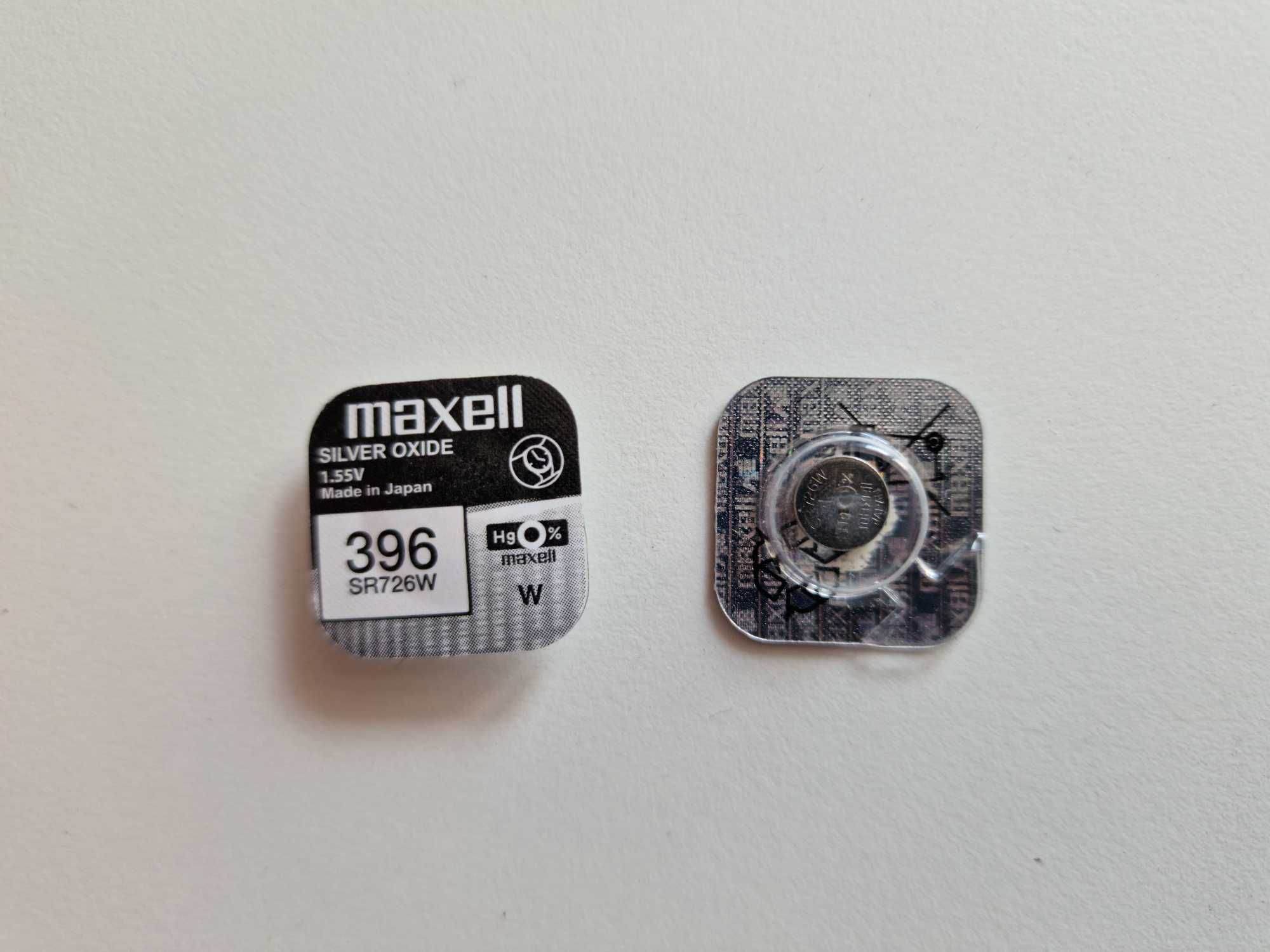 bateria płaska Maxell SR 396 SR726 W 1.55V