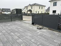 Tanie nowoczesne ogrodzenie frontowe / palisada