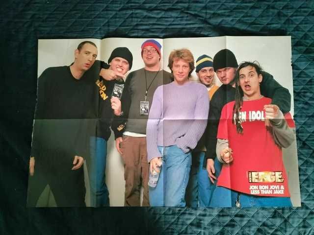 Póster A1 Jon Bon Jovi + Less Than Jake anos 2000 – Colecionadores