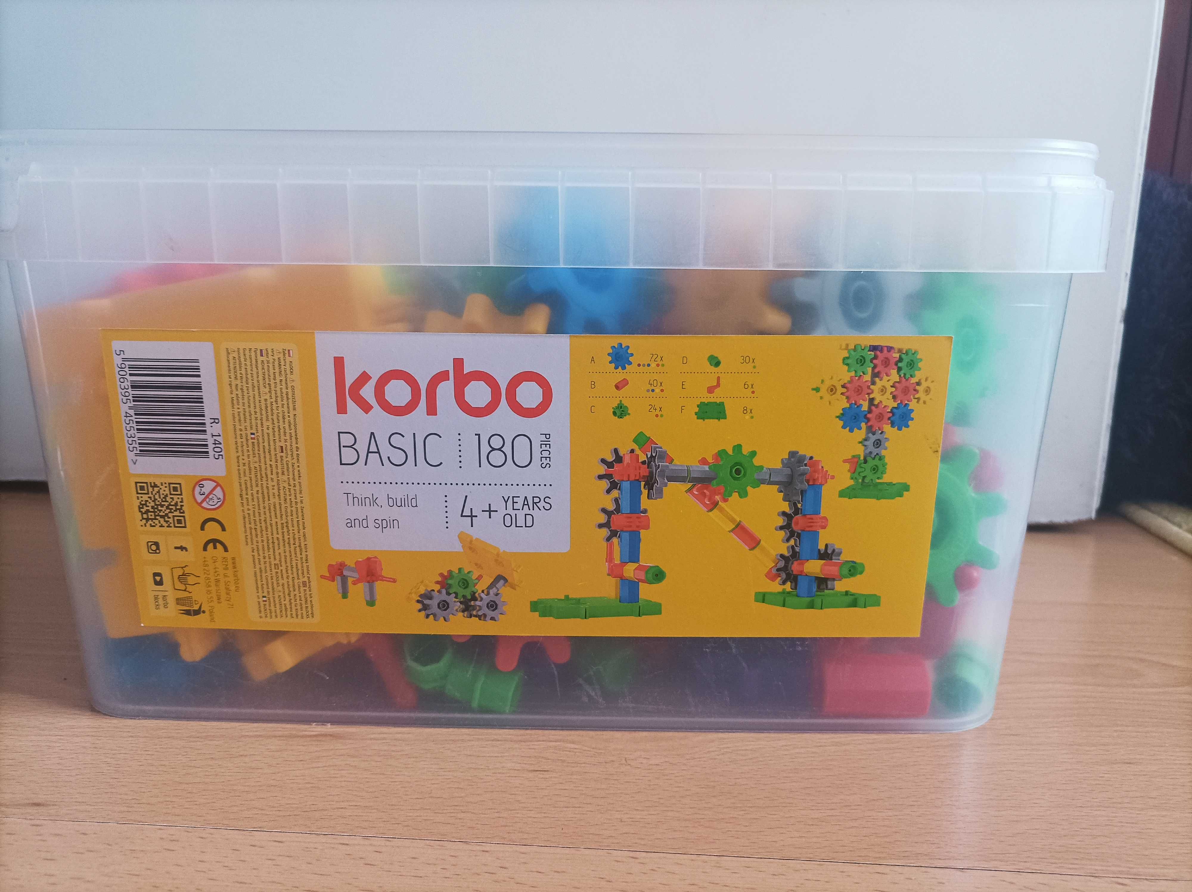 Klocki konstrukcyjne Korbo
