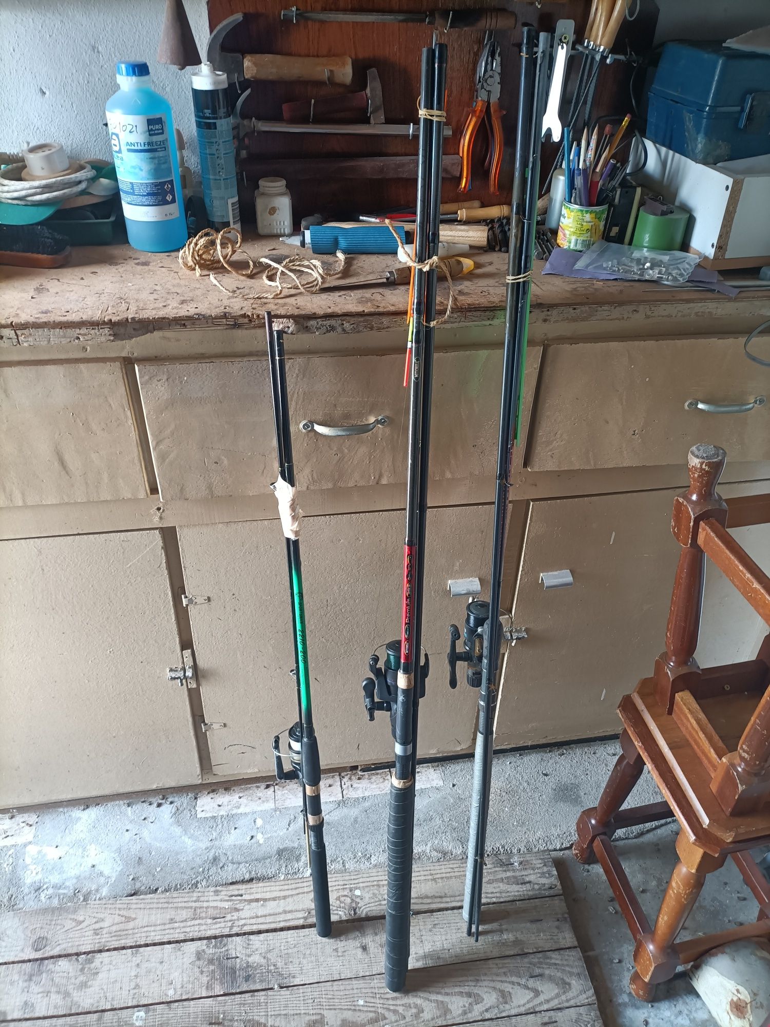 Canas de pesca desde 2m a 11m