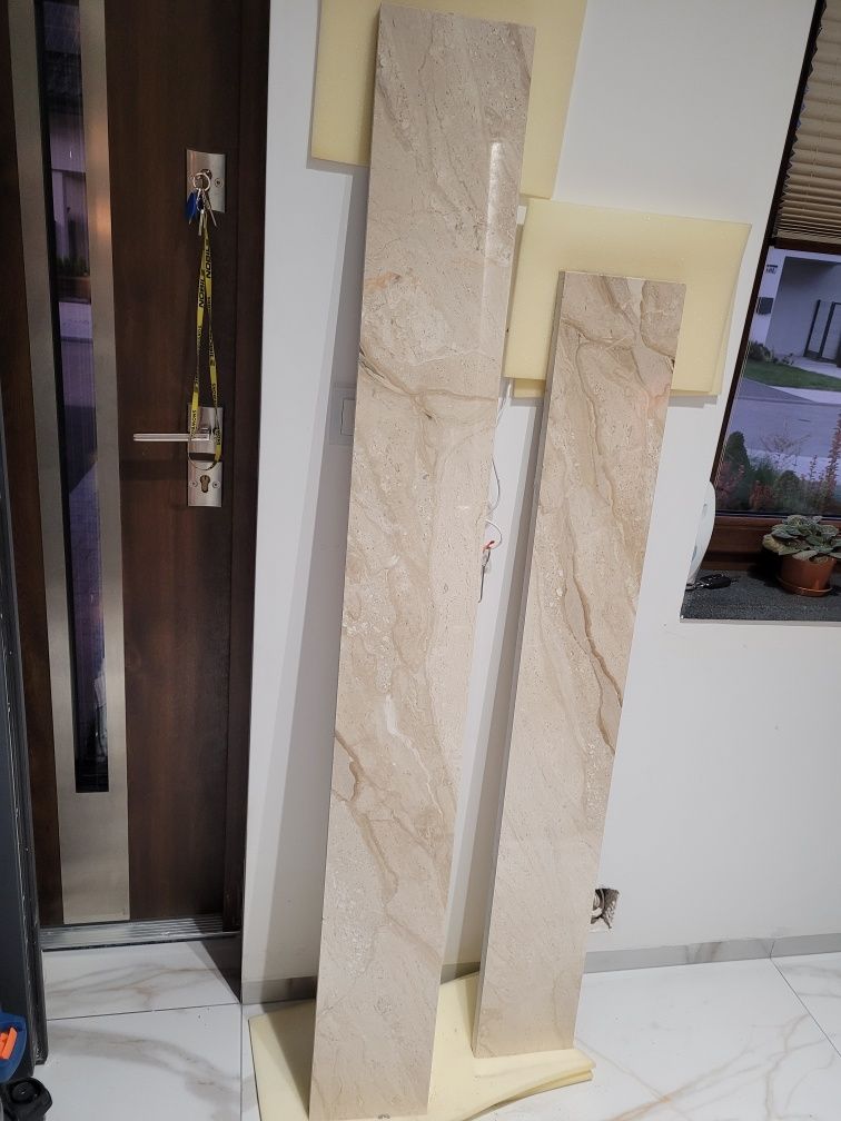 2 parapety granitowe 3cm Nowe