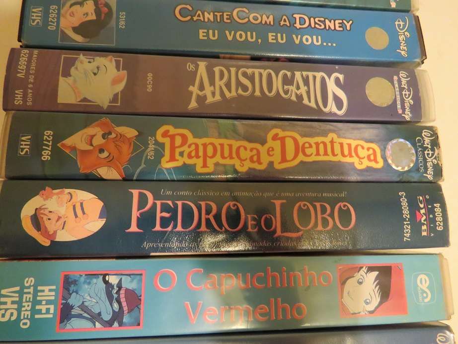 Filmes Disney Originais VHS