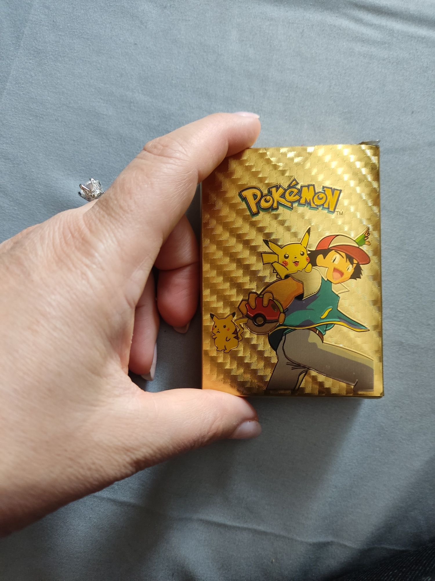 Karty Pokemon 40 sztuk złote