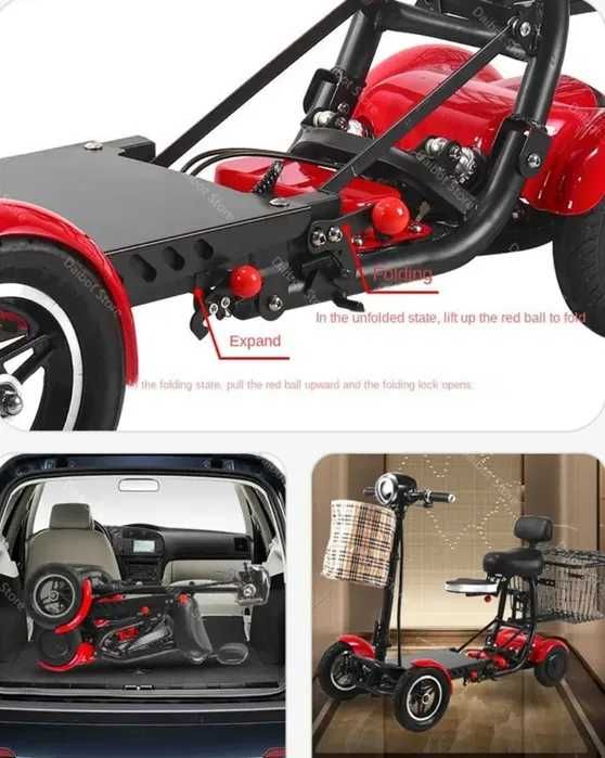 Skuter elektryczny dla seniora kr2010